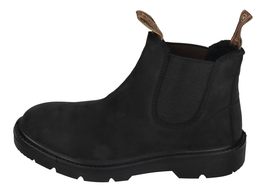 NATURAL WORLD Herren Chelsea-Boots KARA 9080 negro