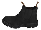 NATURAL WORLD Herren Chelsea-Boots KARA 9080 negro
