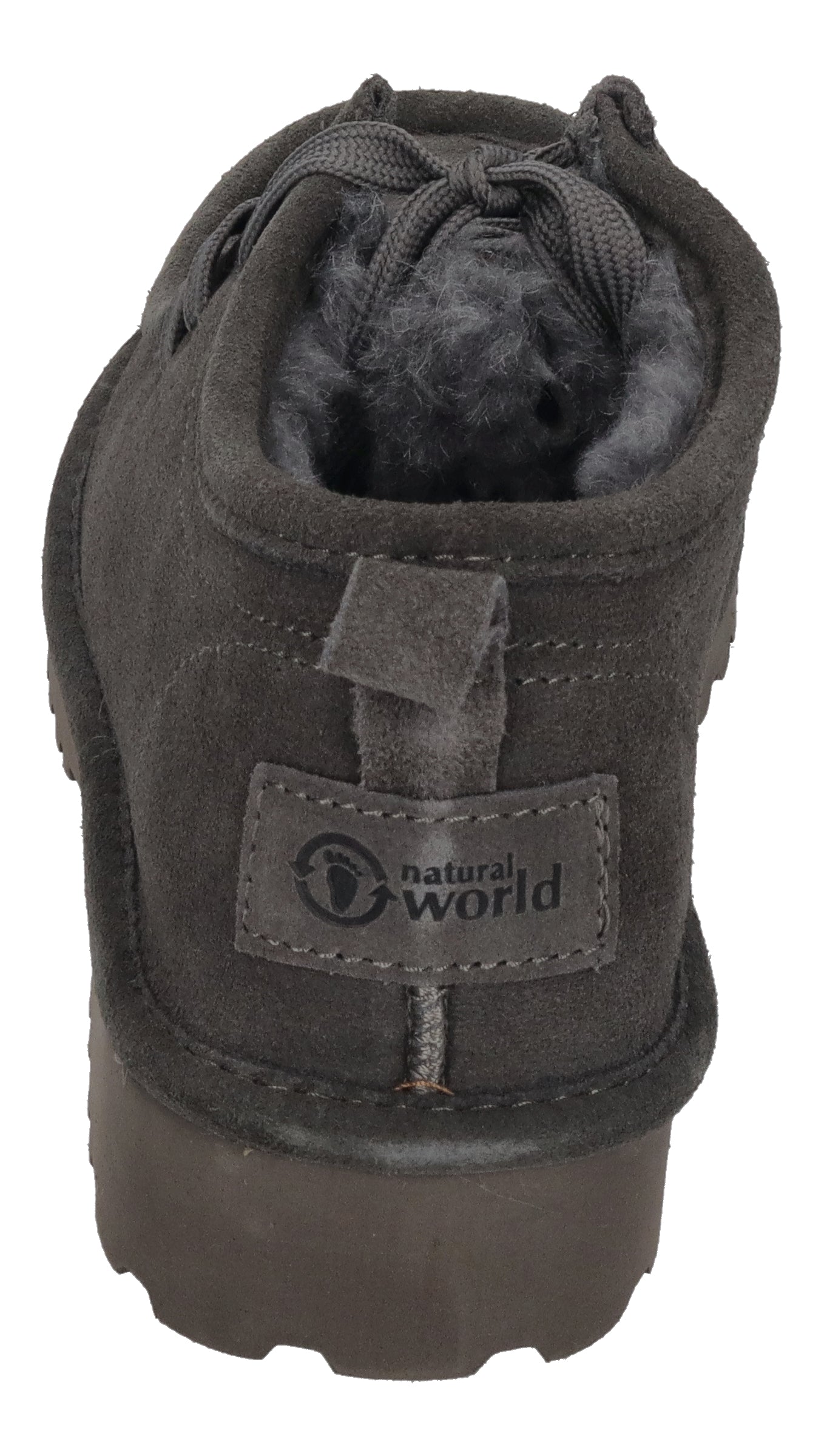 NATURAL WORLD gefütterte Halbschuhe ASPEN ECO 7385 gris