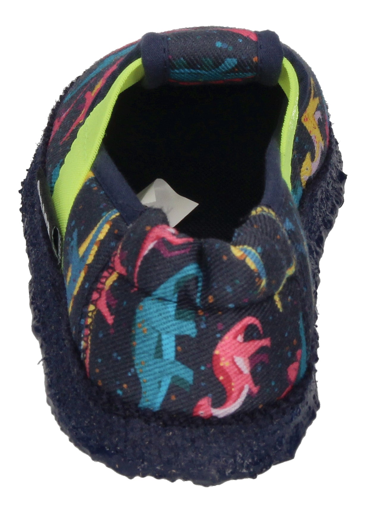 NANGA Kinderschuhe Hausschuhe KLEINE SAURIER dunkelblau-4