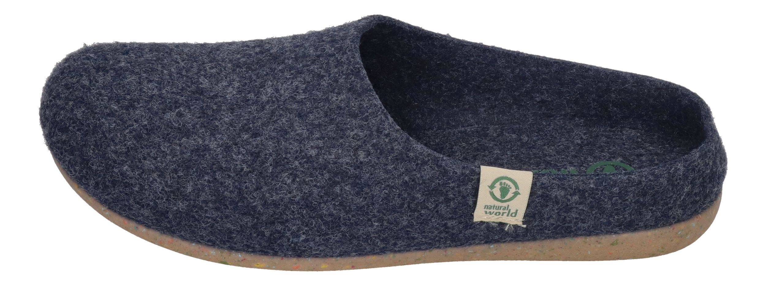 NATURAL WORLD Damen und Herren - Hausschuhe 8999 - marino