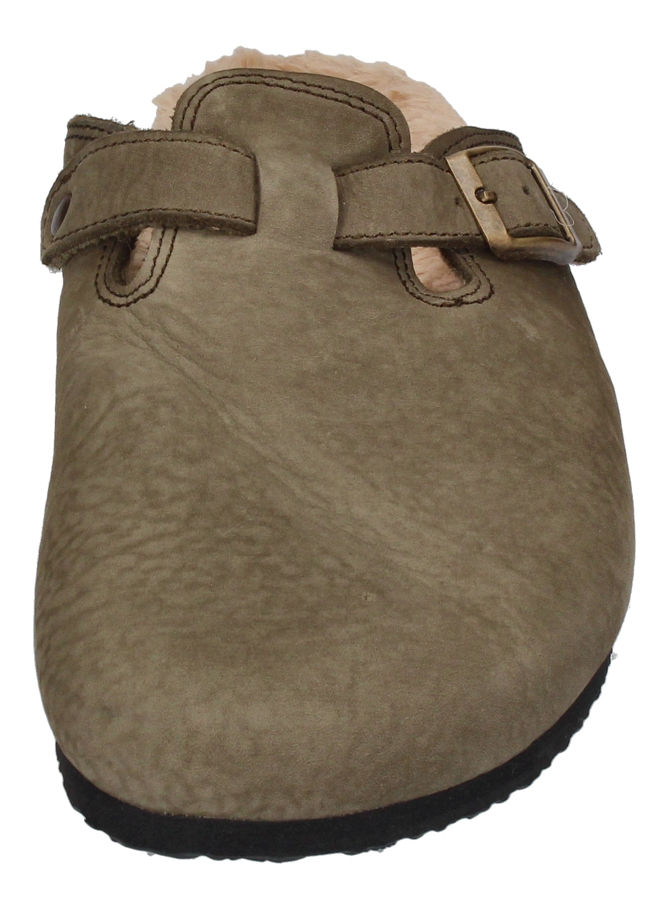NATURAL WORLD Hausschuhe 7030 BIO SLIPPER WOOL forest
