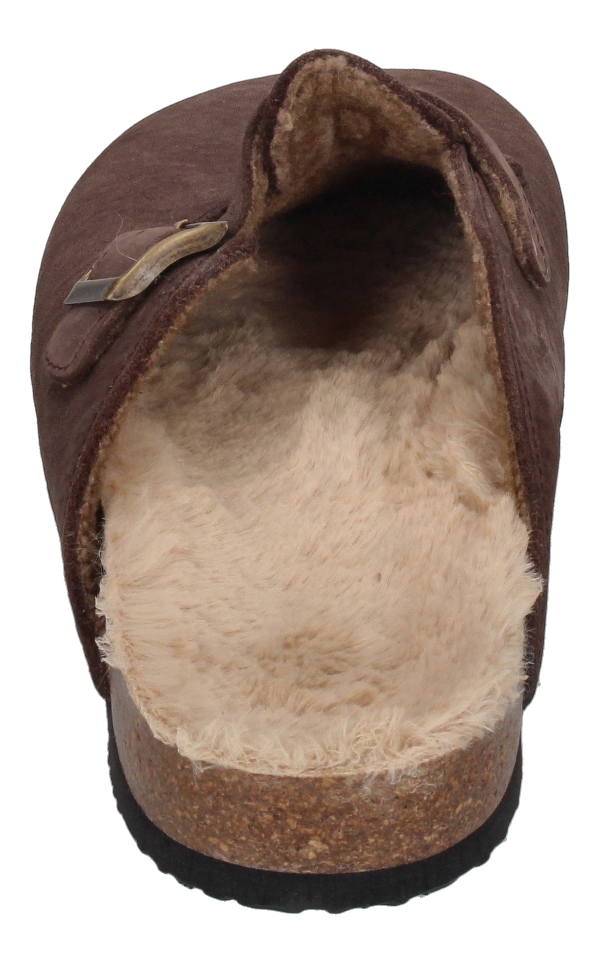 NATURAL WORLD Hausschuhe 7030 BIO SLIPPER WOOL marron