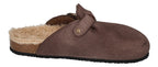 NATURAL WORLD Hausschuhe 7030 BIO SLIPPER WOOL marron