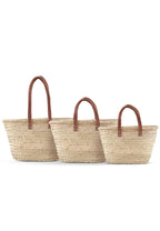 ESPADRIJ L'ORIGINALE Tasche Palmbasket short handle 960 nature
