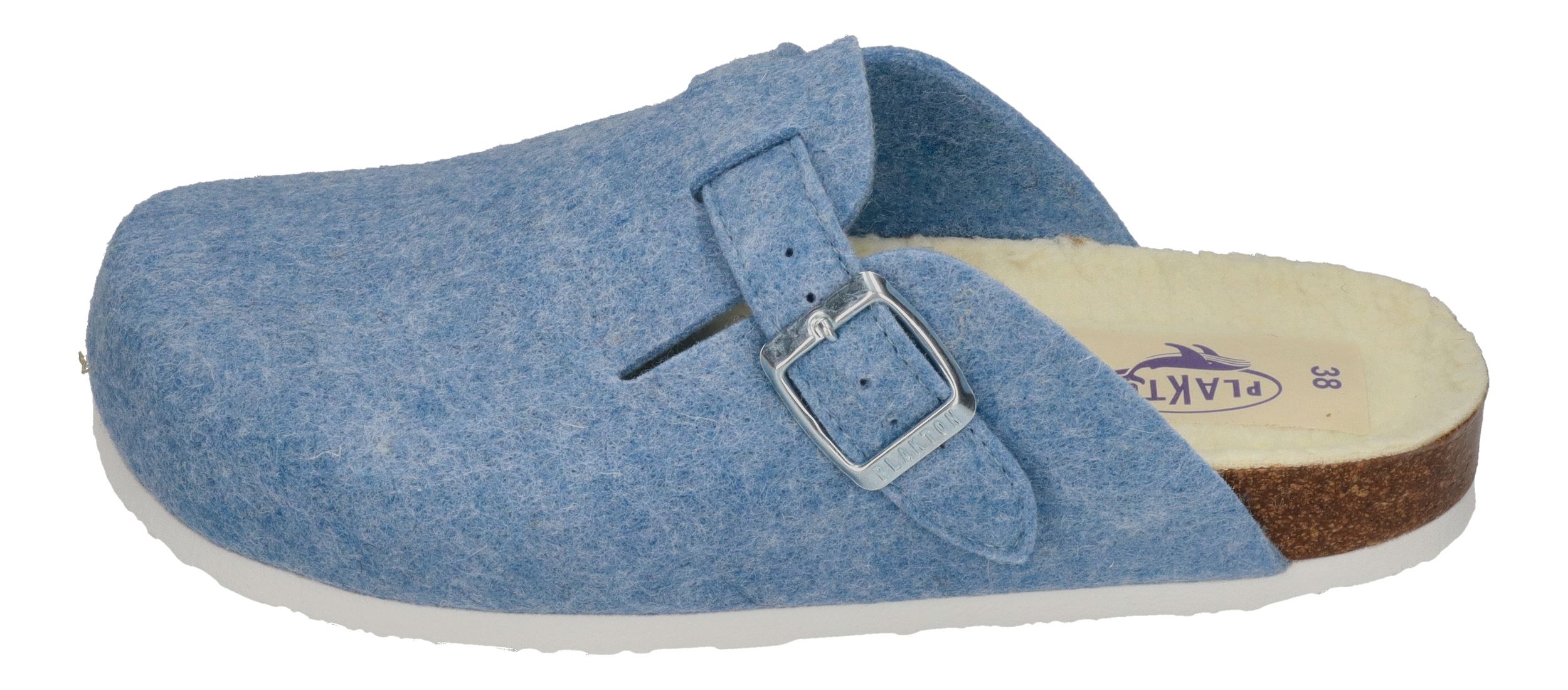 PLAKTON Hausschuhe BLOGG WOOL FILTRO 181539 celeste 257