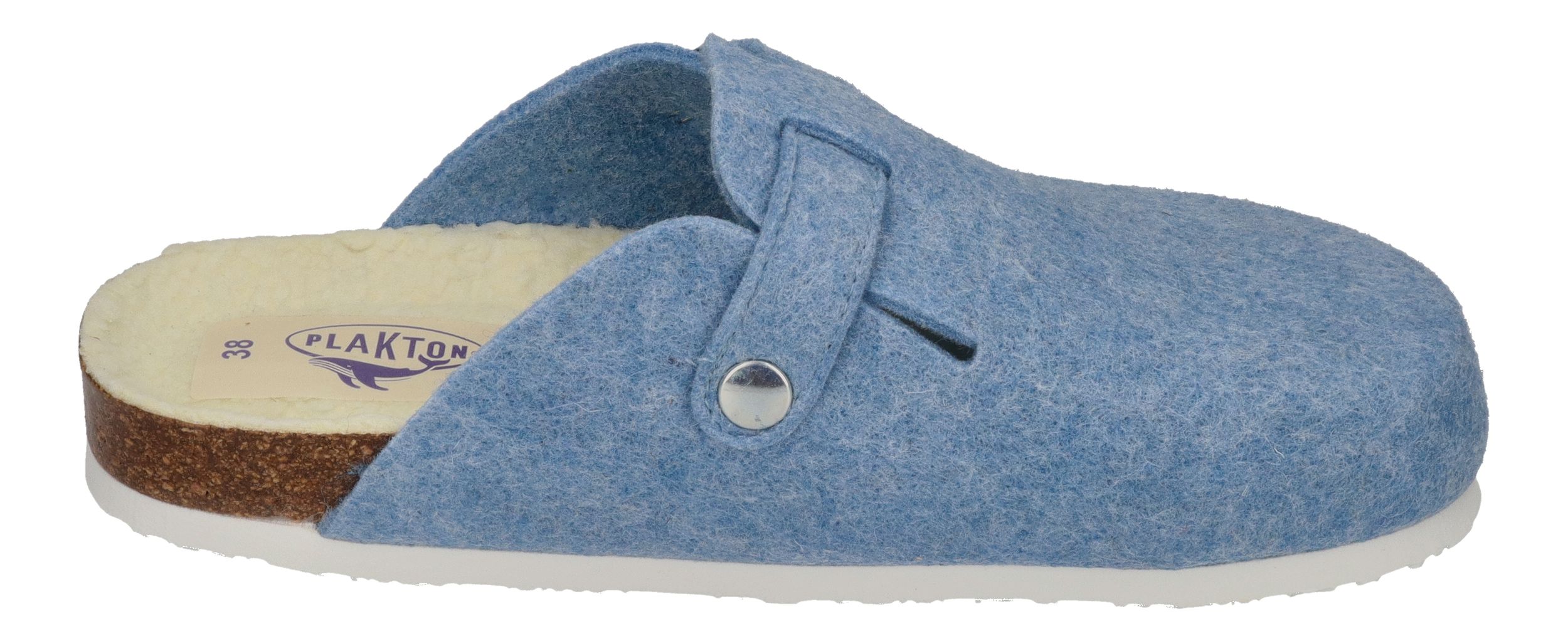 PLAKTON Hausschuhe BLOGG WOOL FILTRO 181539 celeste 257