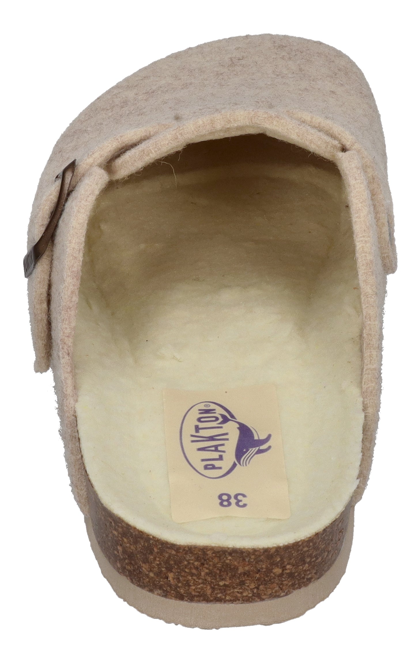 PLAKTON Damen Clogs BLOGG FIELTRO WOOL 181539 hielo