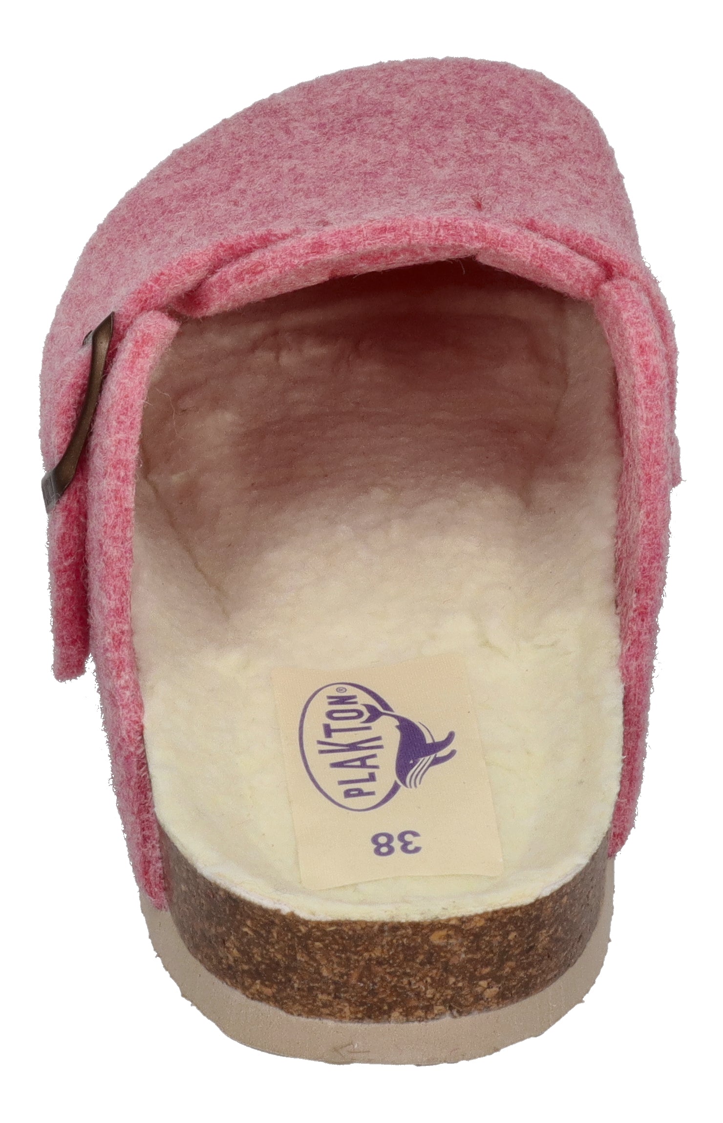 PLAKTON Damen Clogs BLOGG FIELTRO WOOL 181539 rosa