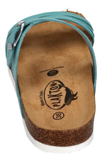 PLAKTON Damenschuhe Pantoletten - BERTA 185862 - aqua