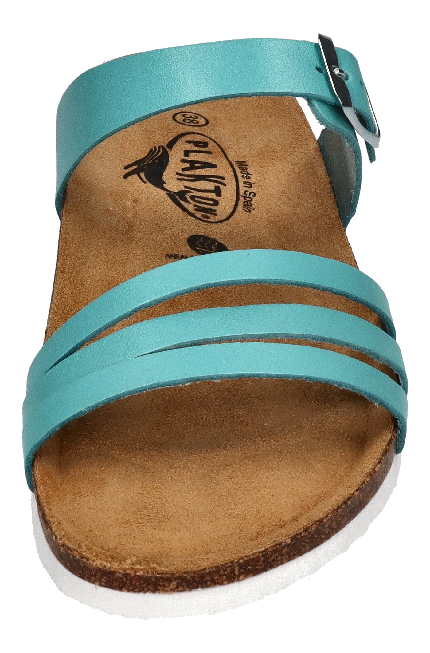 PLAKTON Damenschuhe Pantoletten - BERTA 185862 - aqua