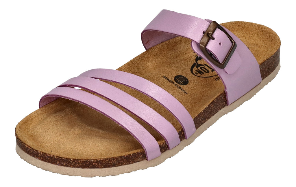 PLAKTON Damenschuhe Pantoletten - BERTA 185862 - lila