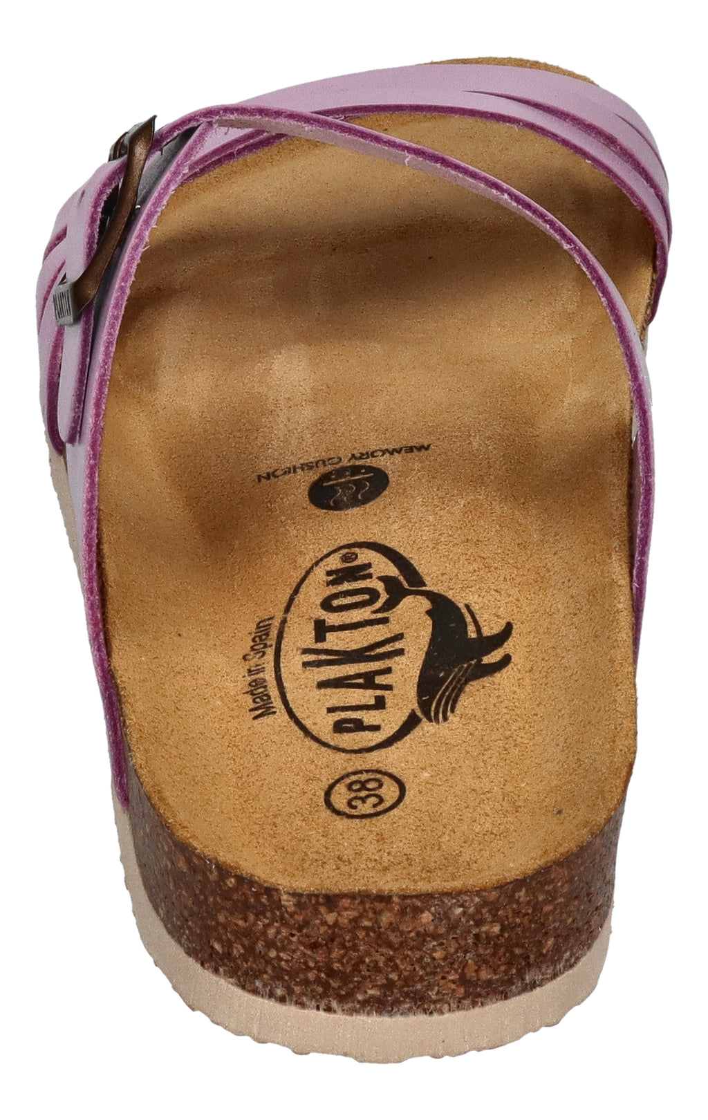 PLAKTON Damenschuhe Pantoletten - BERTA 185862 - lila