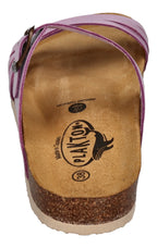 PLAKTON Damenschuhe Pantoletten - BERTA 185862 - lila