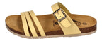 PLAKTON Damenschuhe Pantoletten - BERTA 185862 - limonello