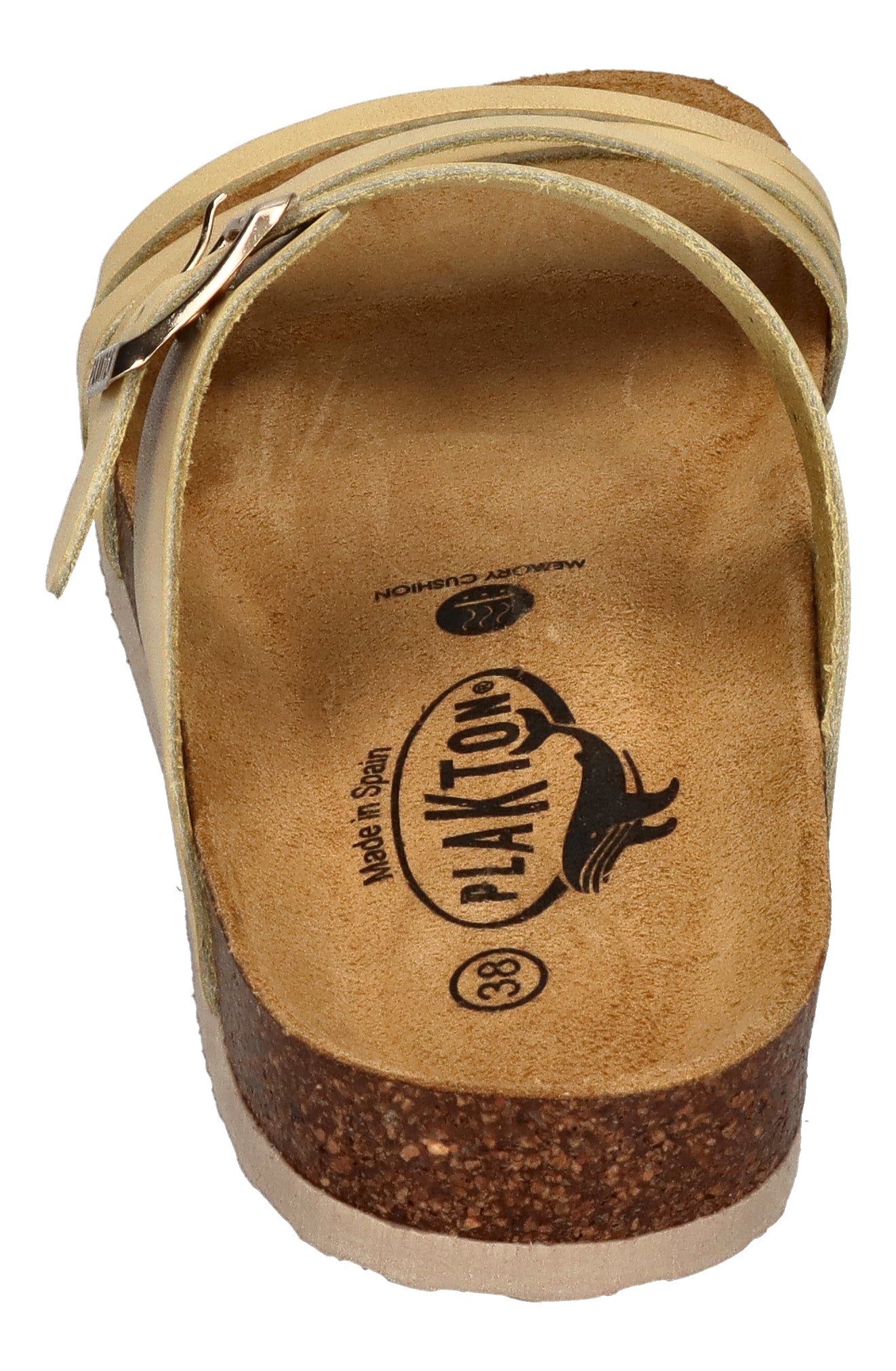 PLAKTON Damenschuhe Pantoletten - BERTA 185862 - limonello