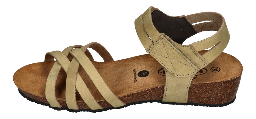 PLAKTON Damen - Sandalen NORMANDIE 776098 - nobuck 2 kiwi