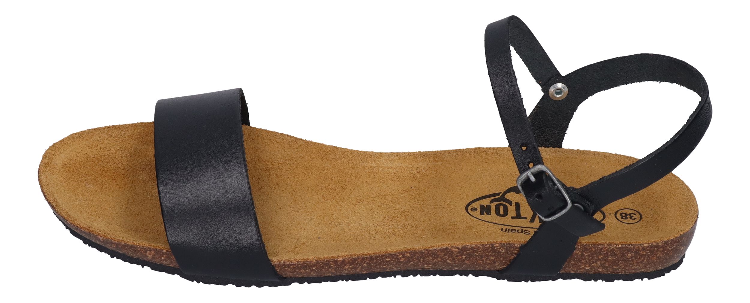 PLAKTON Damensandalen MAM AMBO 575725 - negro 1090
