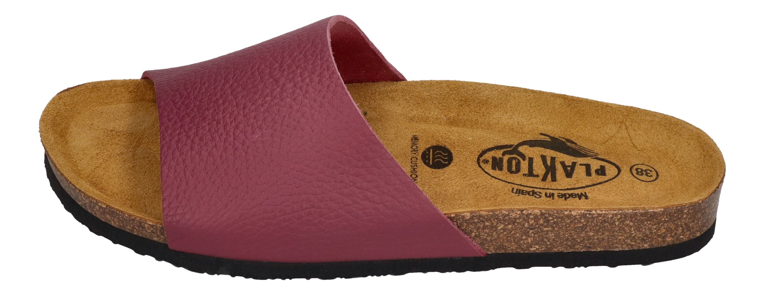 PLAKTON Damenschuhe Pantoletten - BALA 186094 - vino