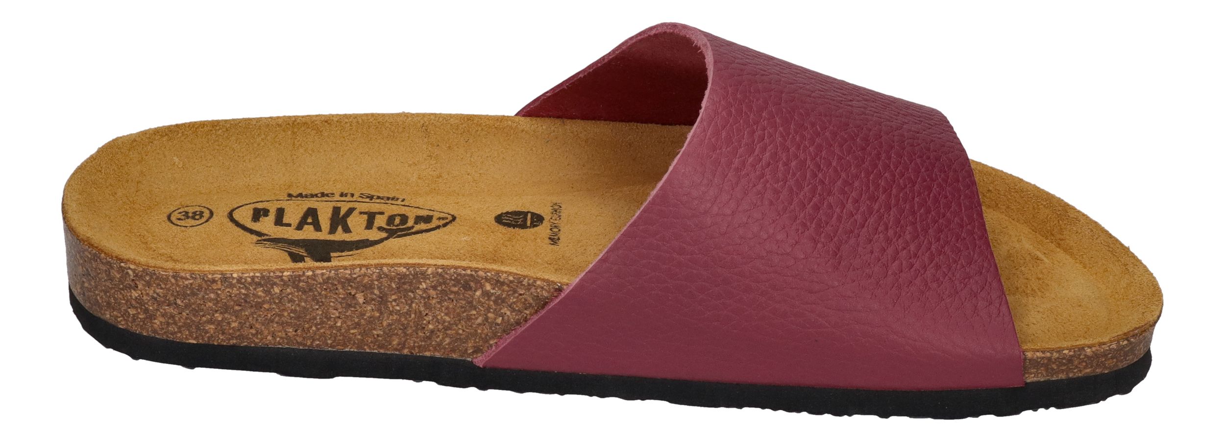 PLAKTON Damenschuhe Pantoletten - BALA 186094 - vino