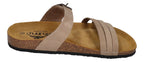 PLAKTON Damenschuhe Pantoletten - BERTA 185862 - taupe