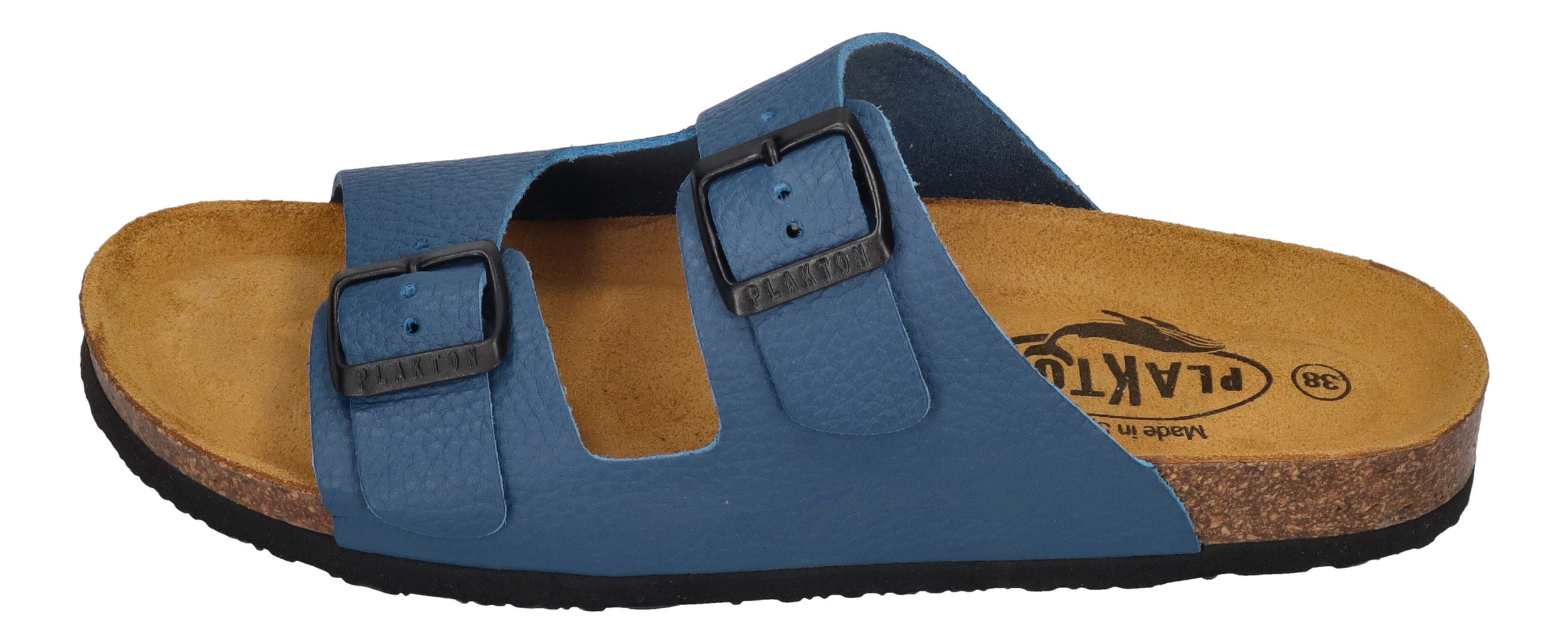 PLAKTON Damenschuhe Pantoletten - BETA 180010 - petrol