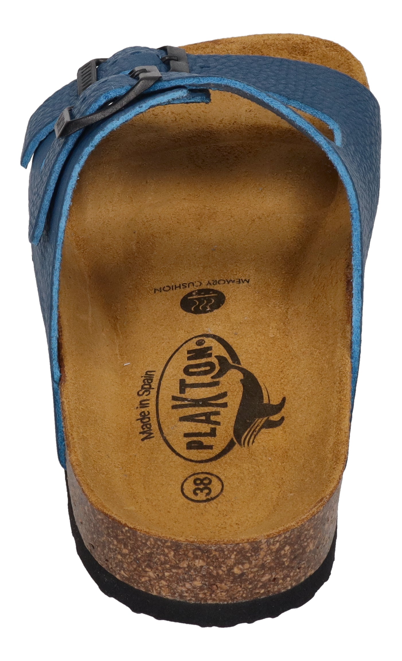 PLAKTON Damenschuhe Pantoletten - BETA 180010 - petrol