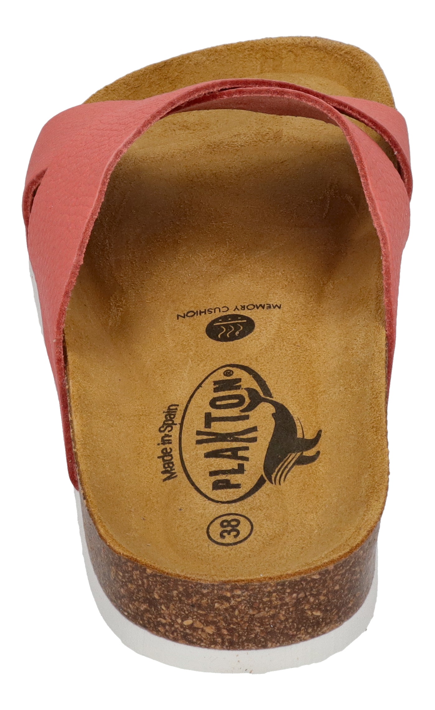 PLAKTON Damenschuhe Pantoletten - BIBI 181051 - coral