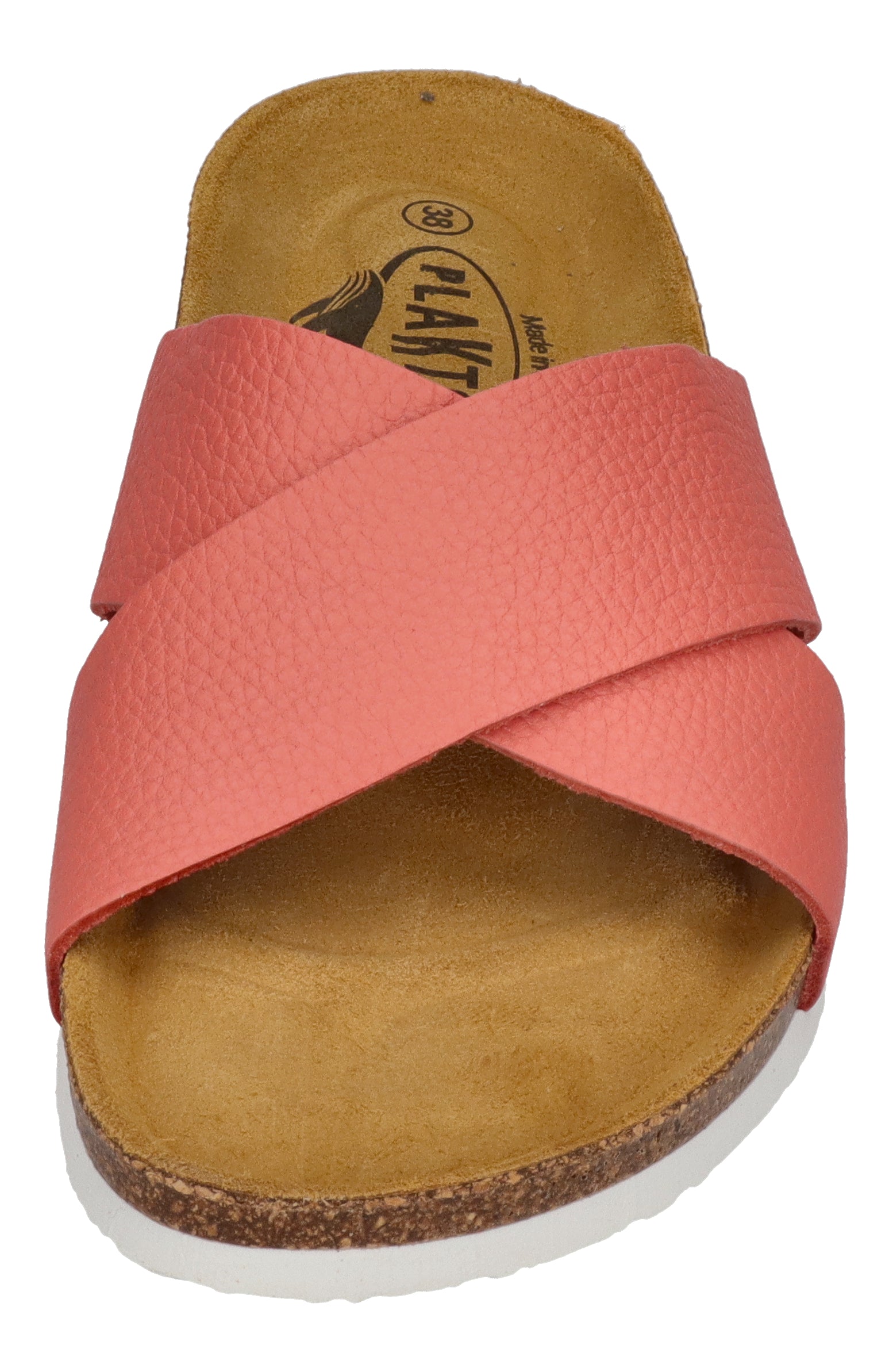 PLAKTON Damenschuhe Pantoletten - BIBI 181051 - coral
