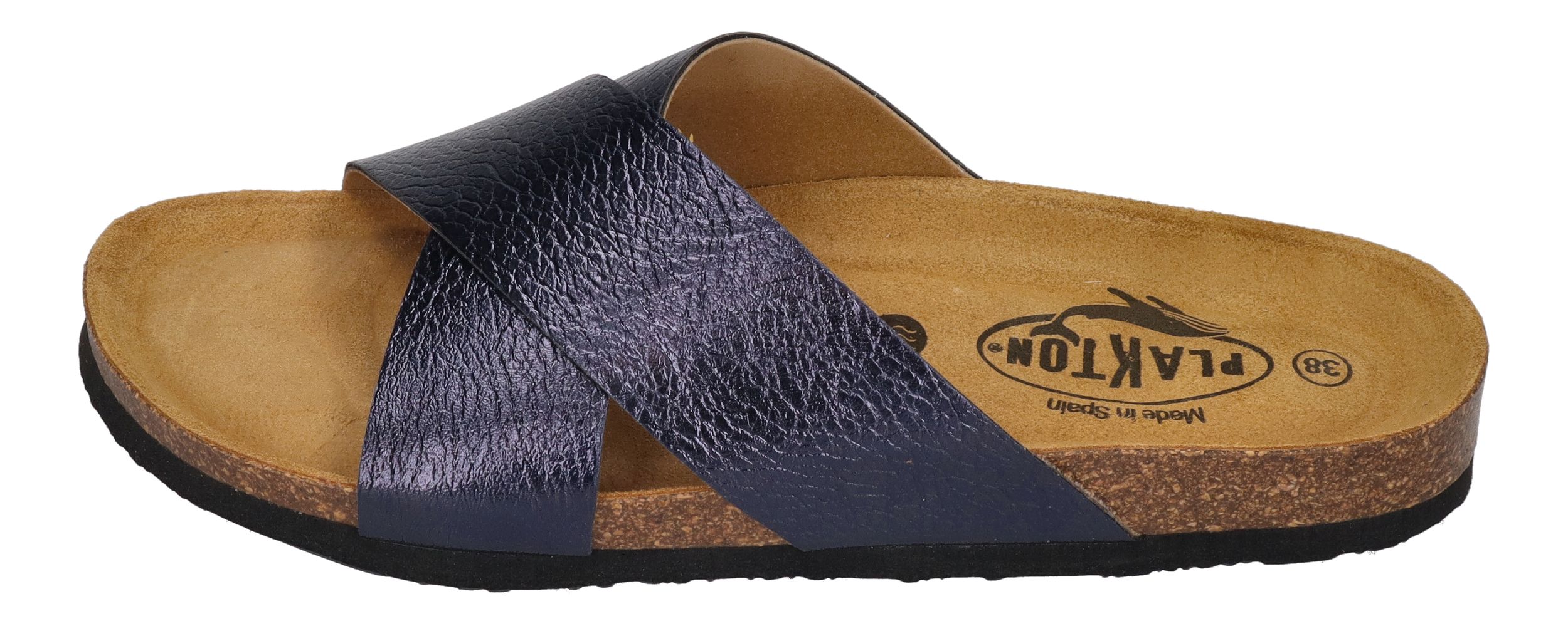 PLAKTON Damenschuhe Pantoletten - BIBI 181051 - marino
