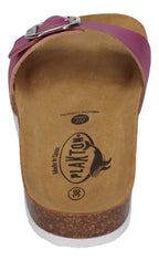 PLAKTON Damenschuhe Pantoletten - BIS 3 181018 - fuxia