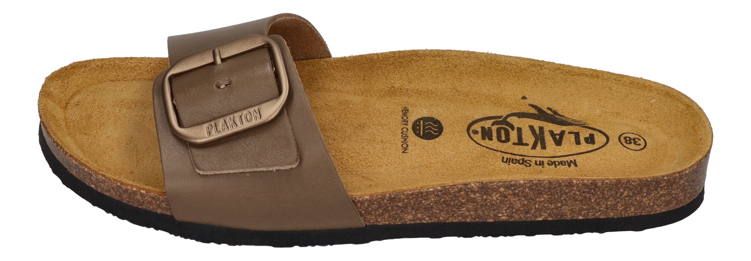 PLAKTON Damenschuhe Pantoletten - BIS 3 181018 - kaki