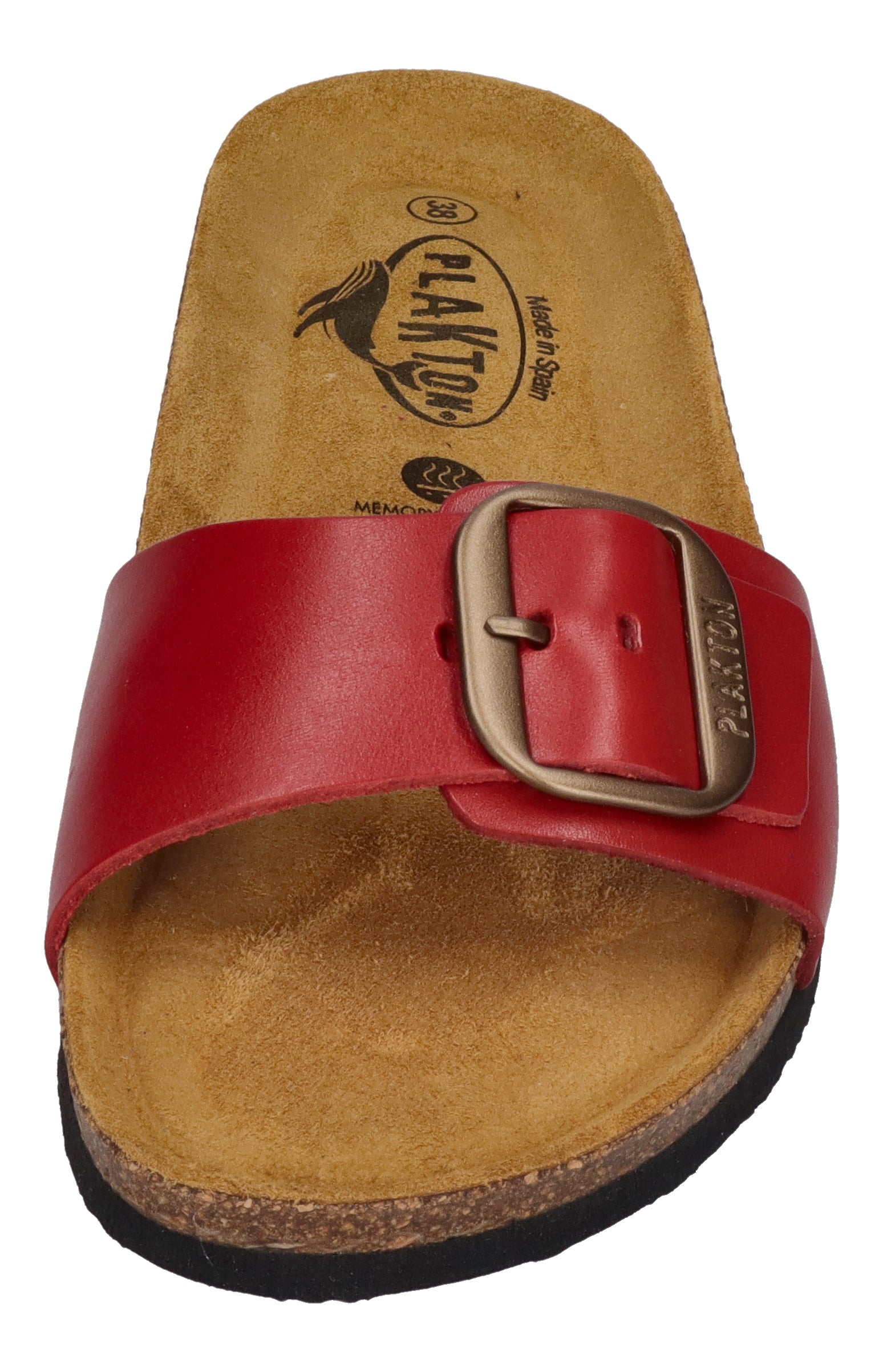 PLAKTON Damenschuhe Pantoletten - BIS 3 181018 - rojo