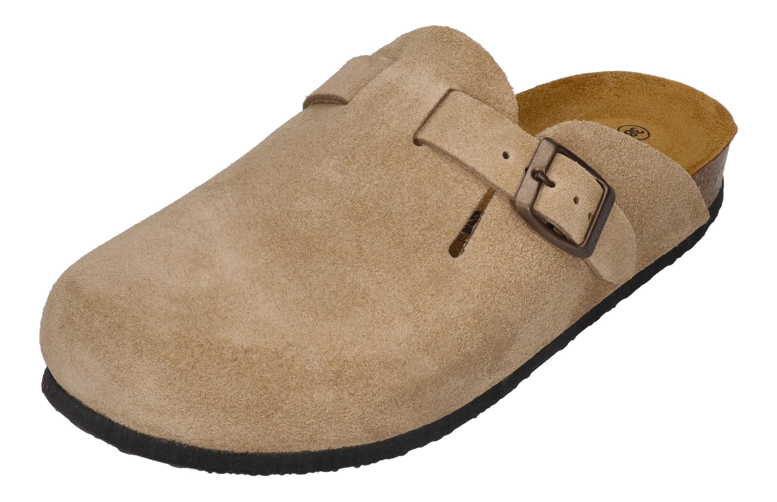PLAKTON Damenschuhe Clogs BLOGG 181539 - tan 106-X