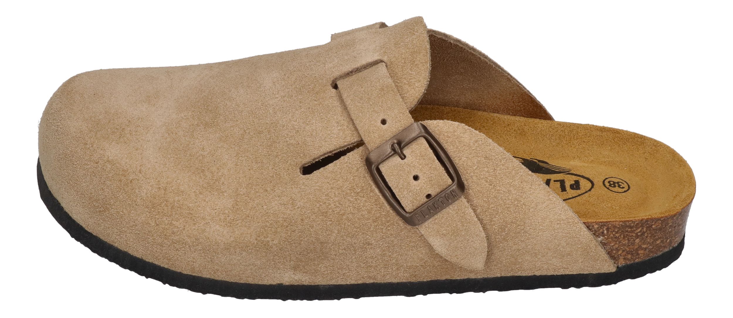 PLAKTON Damenschuhe Clogs BLOGG 181539 - tan 106-X