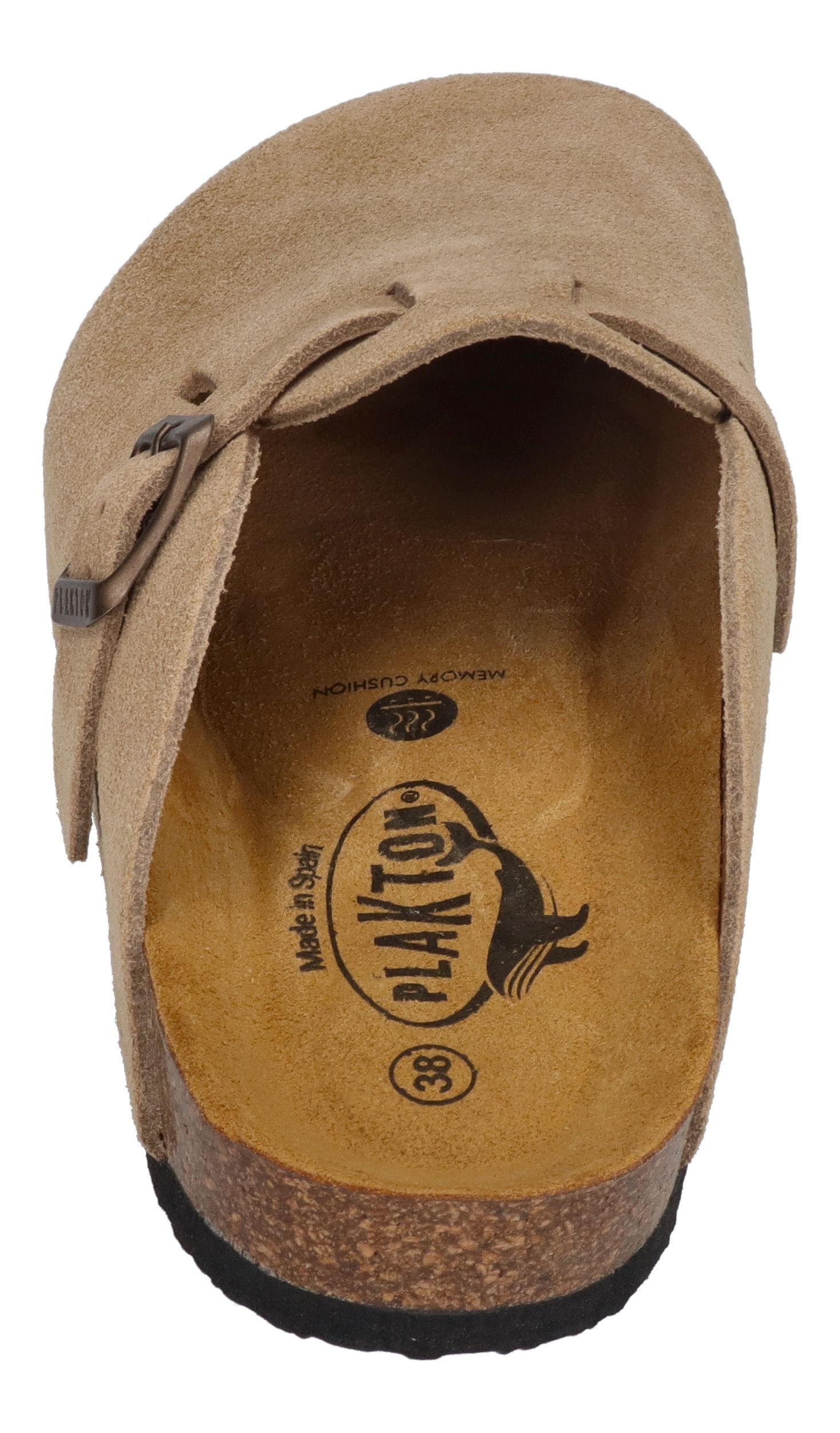 PLAKTON Damenschuhe Clogs BLOGG 181539 - tan 106-X