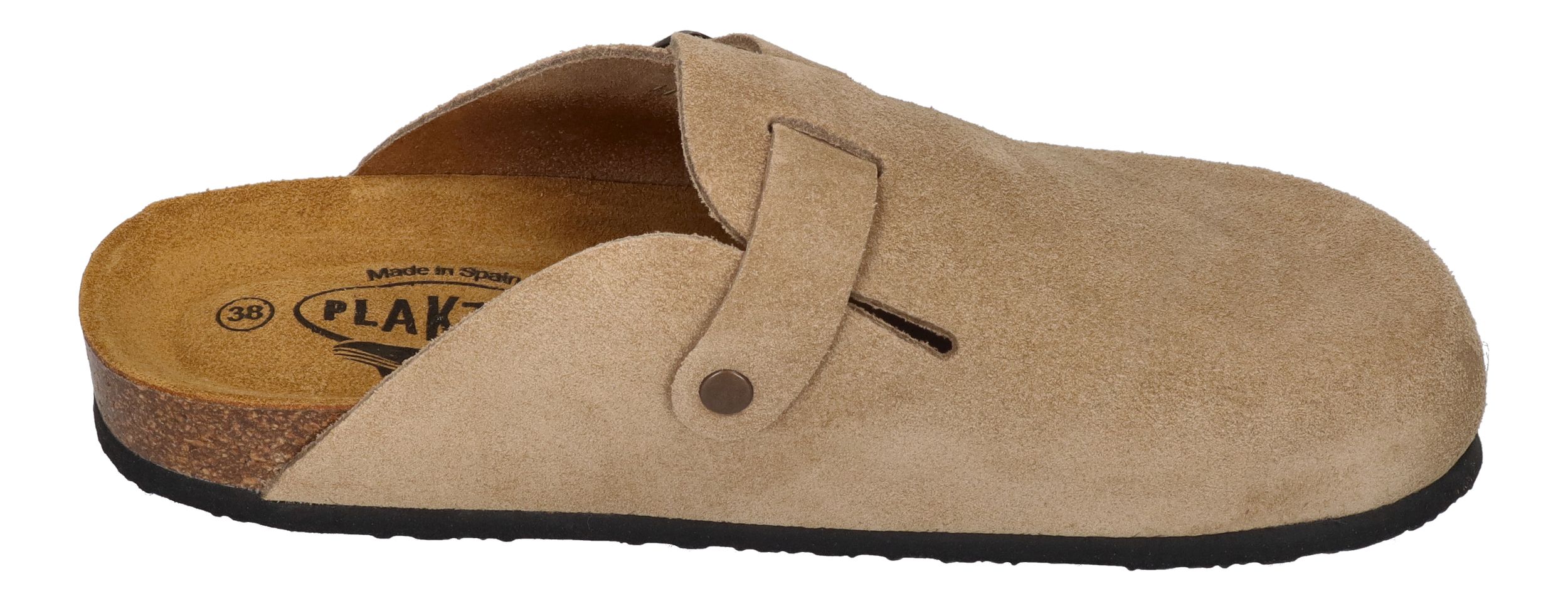 PLAKTON Damenschuhe Clogs BLOGG 181539 - tan 106-X