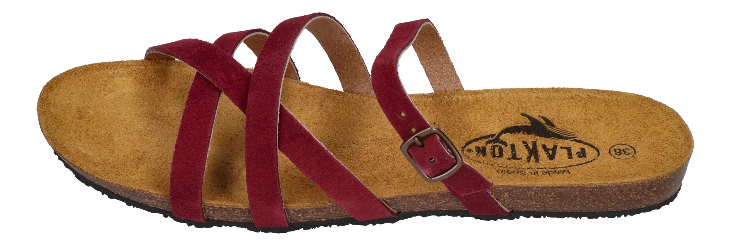 PLAKTON Damenschuhe-Pantoletten MAM AISHA 571025 - burdeos