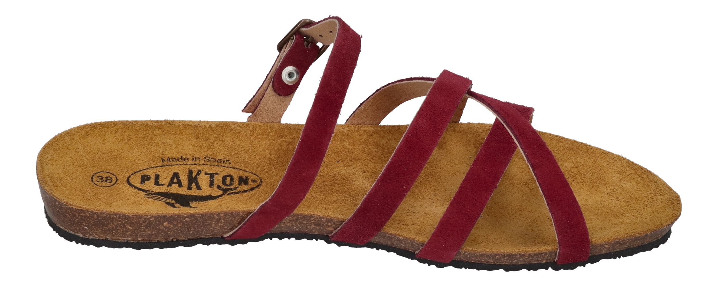 PLAKTON Damenschuhe-Pantoletten MAM AISHA 571025 - burdeos