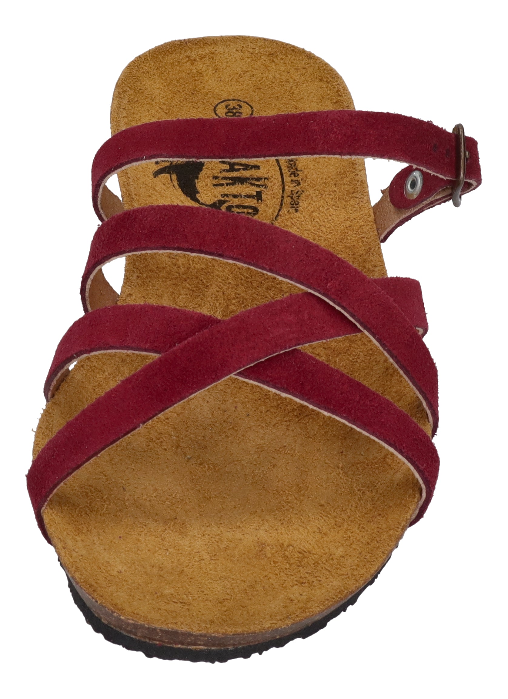 PLAKTON Damenschuhe-Pantoletten MAM AISHA 571025 - burdeos