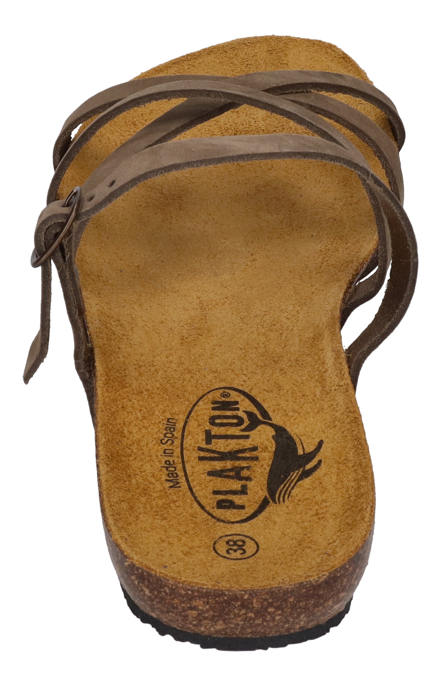 PLAKTON Damenschuhe-Pantoletten MAM AISHA 571025 - kaki