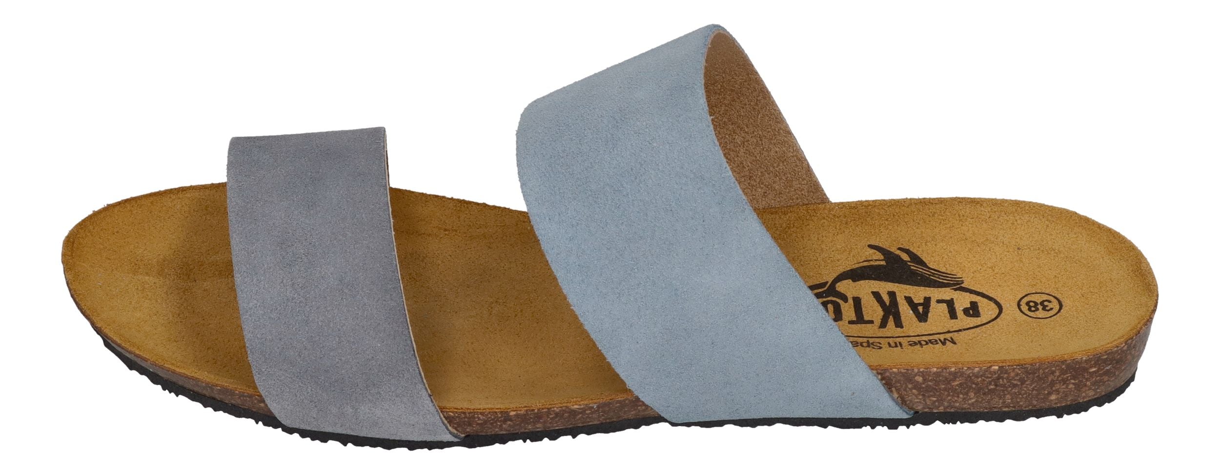 PLAKTON Damenschuhe Pantoletten - MAM BENIN 576315 - denim nube
