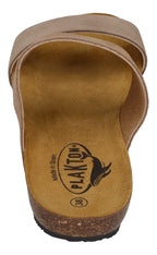 PLAKTON Damenschuhe Pantoletten - MAM BENIN 576315 - pierda fango