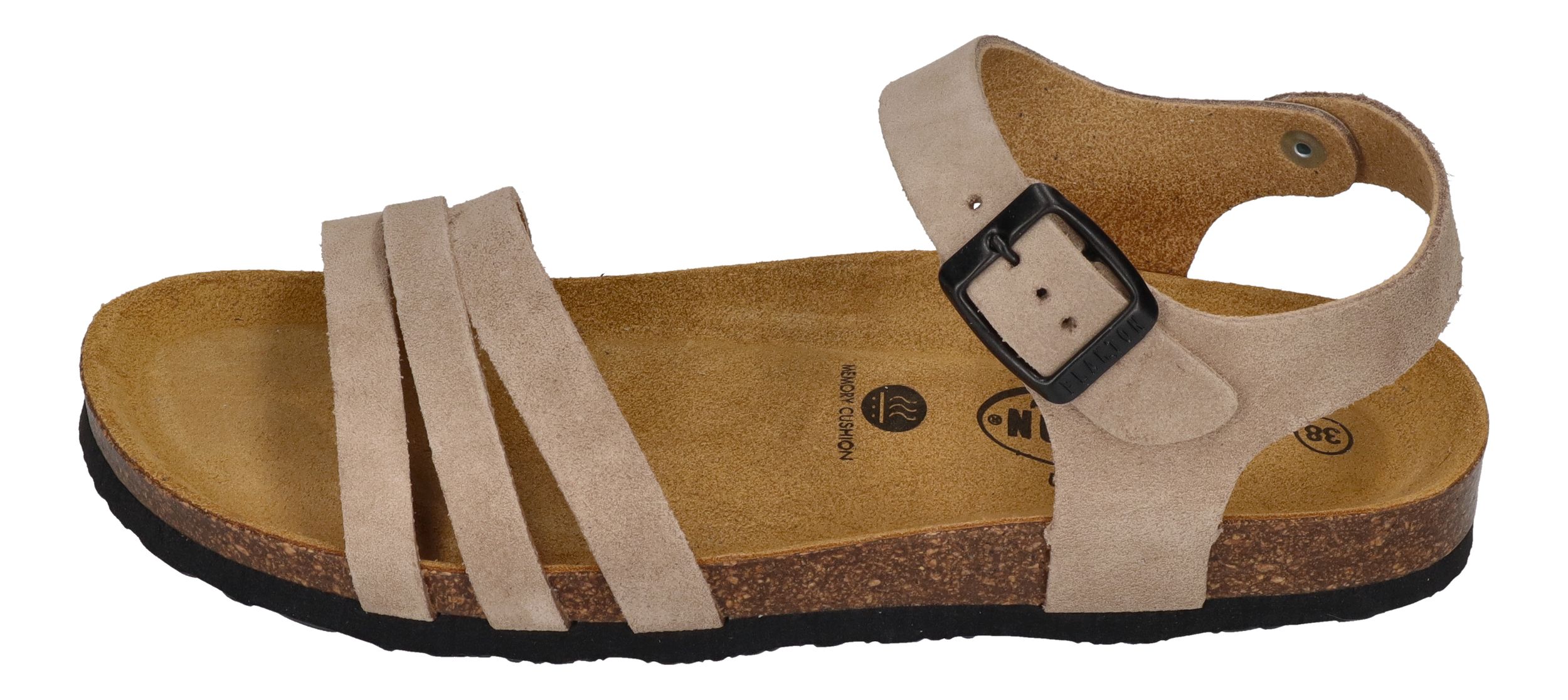 PLAKTON Damenschuhe Sandalen - BANNER 181007 - piedra