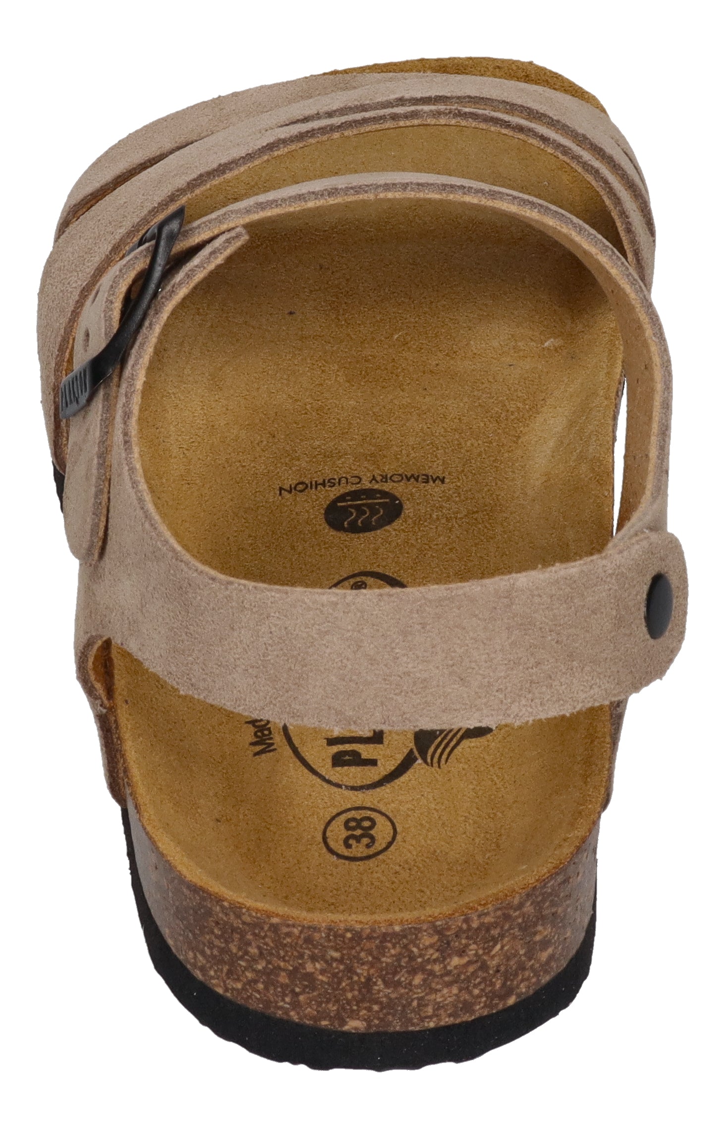 PLAKTON Damenschuhe Sandalen - BANNER 181007 - piedra