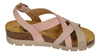 PLAKTON Damenschuhe Sandaletten COMPAS 355888 - fandango salmon