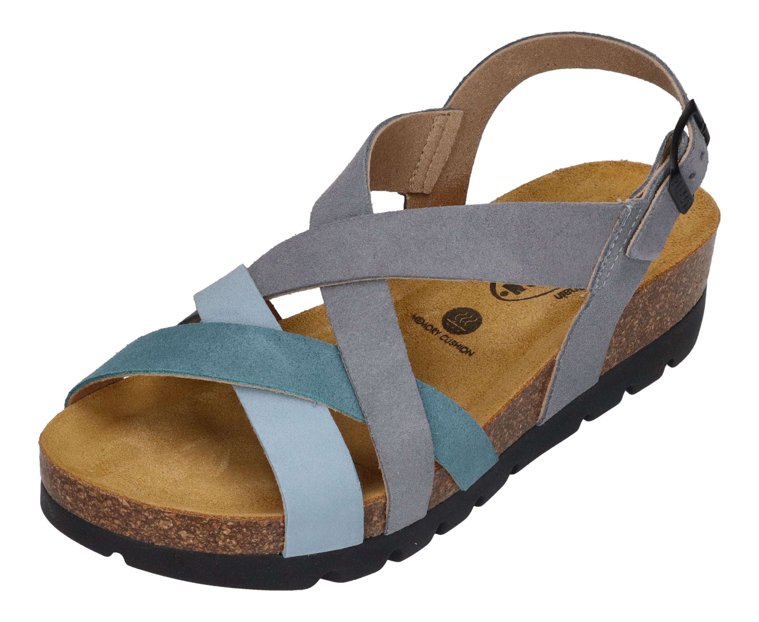 PLAKTON Damenschuhe Sandaletten COMPAS 355888 - nube denim