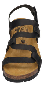 PLAKTON Damenschuhe Sandaletten CURVI 352005 - negro