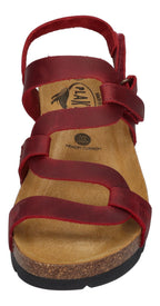 PLAKTON Damenschuhe Sandaletten CURVI 352005 - rojo