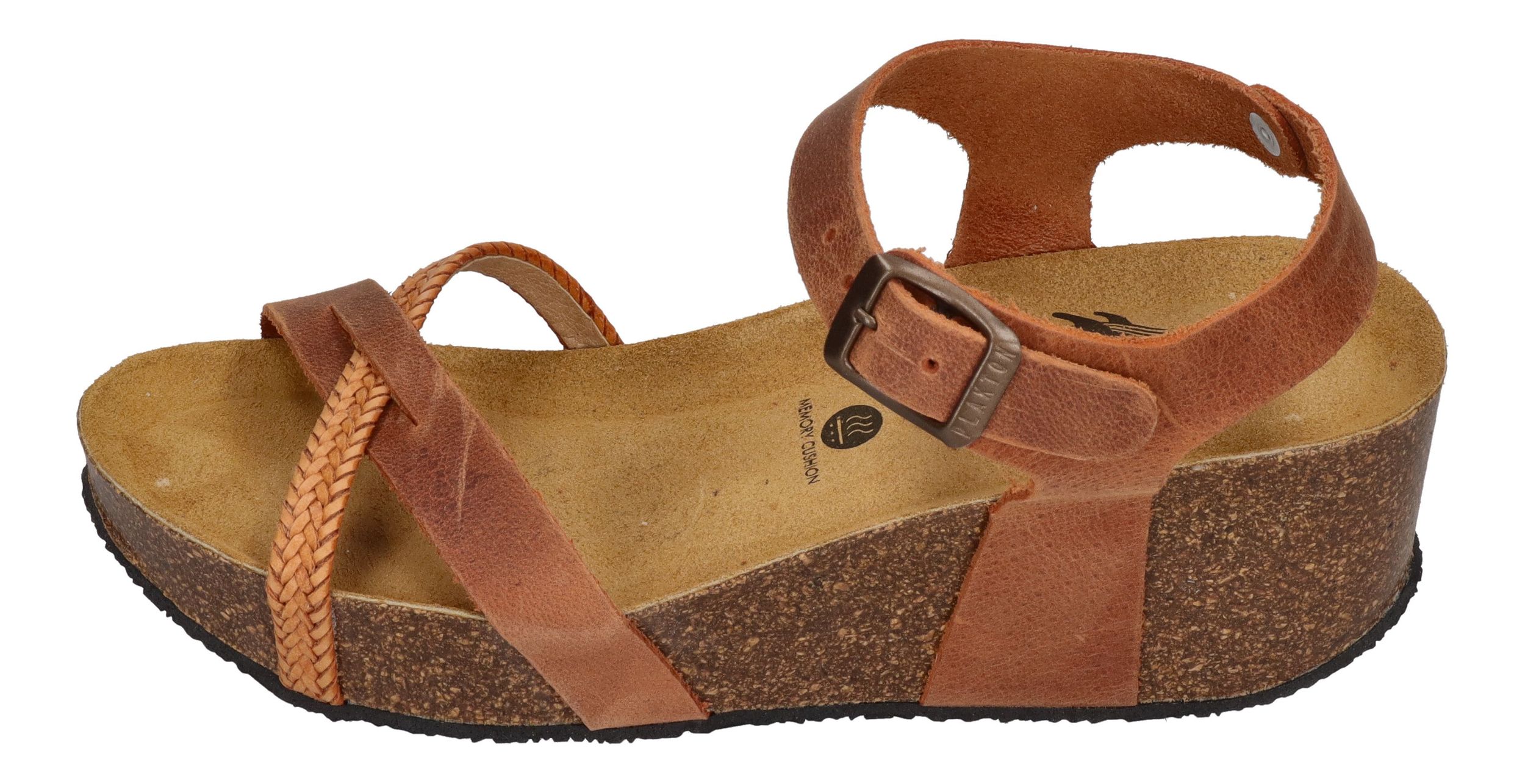 PLAKTON Damenschuhe Sandaletten SO FINAL 875087 trenza cuero